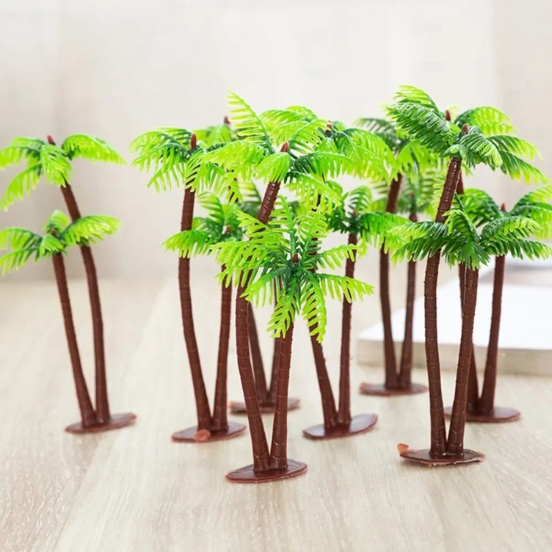 Aquarium Planted Tree - 10/20/30/40/50 Pcs Tree Decor Coconut Miniature