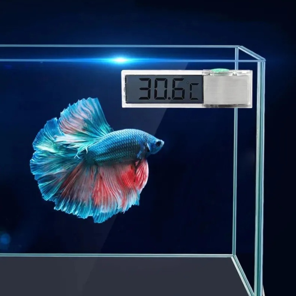 Planted Aquarium Temperature - 1PC Aquarium Thermometer Electronic LCD Digital