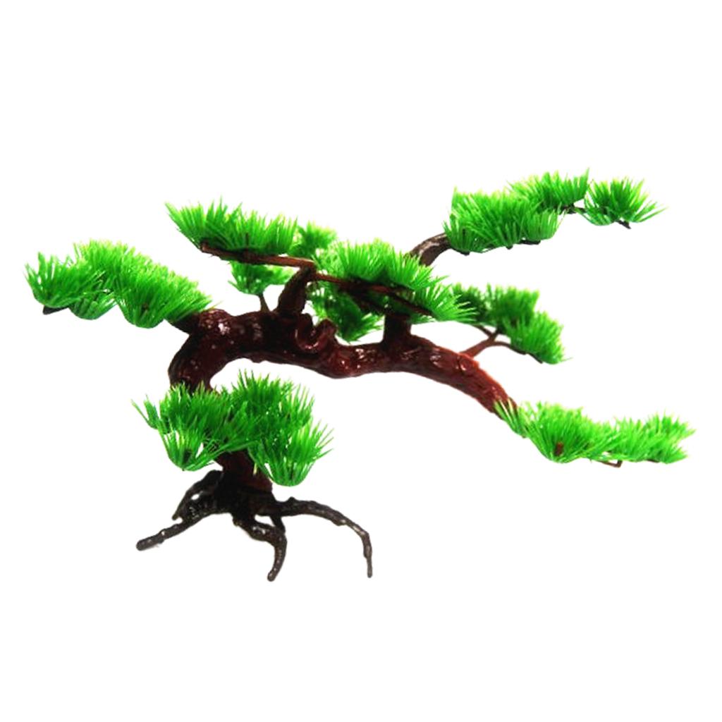 Artificial Pine Tree Plastic P - Aquarium Planted Tree recension och pris