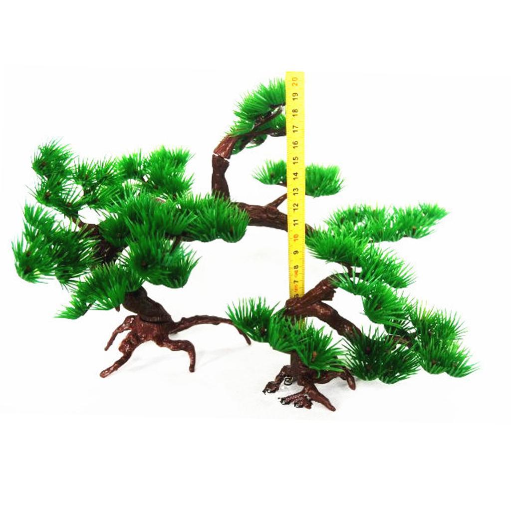 Artificial Pine Tree Plastic P - Aquarium Planted Tree recension och pris