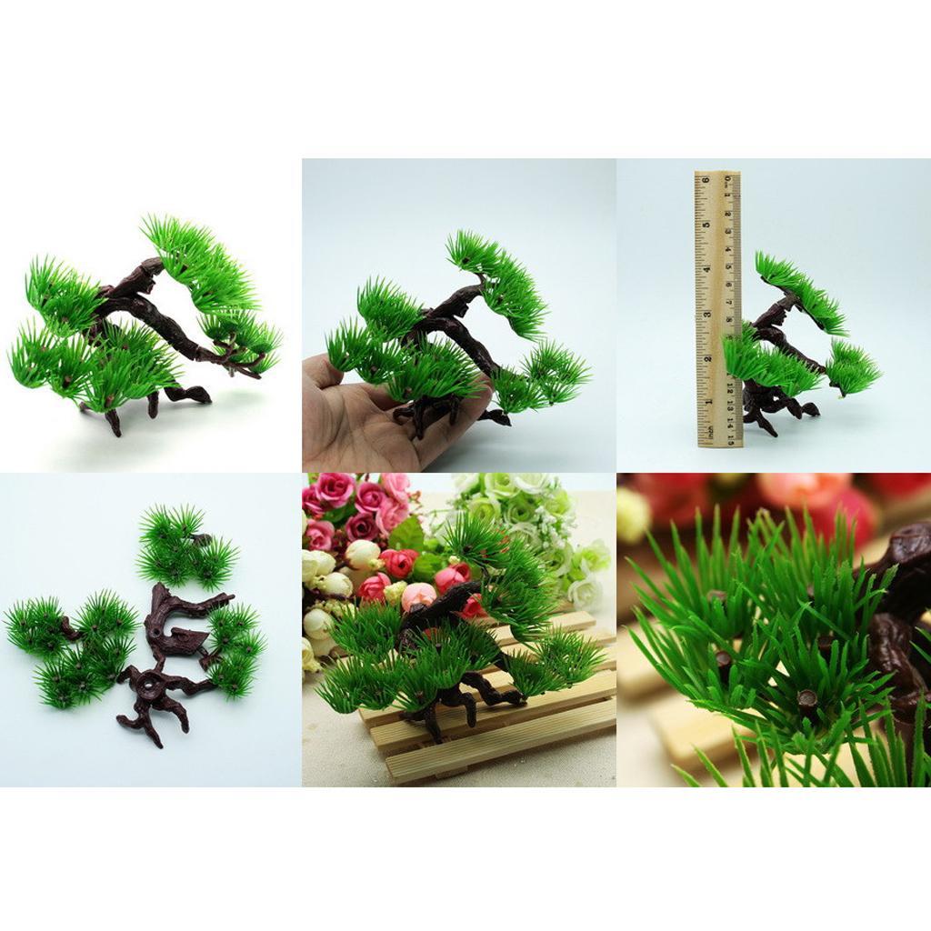 Artificial Pine Tree Plastic P - Aquarium Planted Tree recension och pris