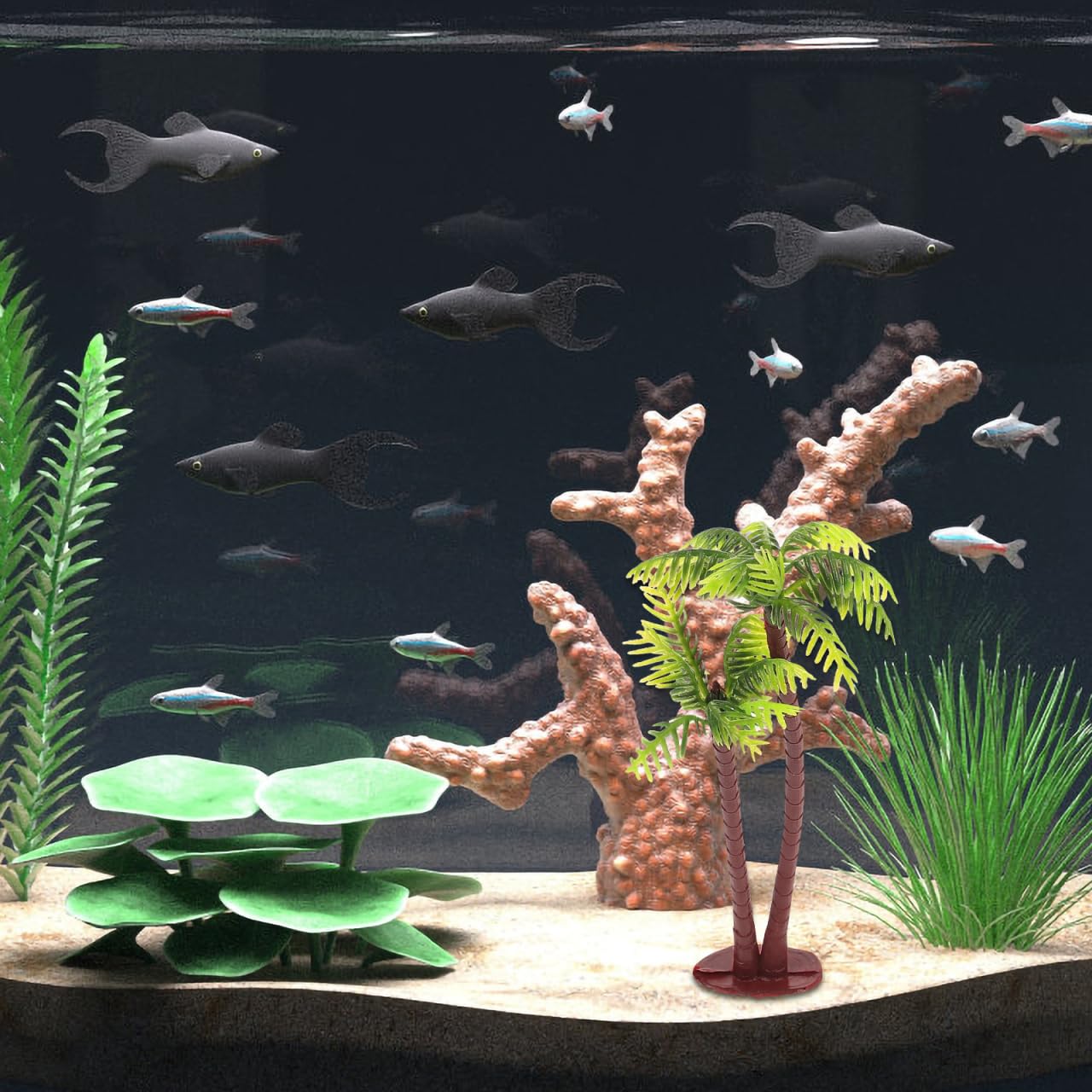 10/20/30/40/50 Pcs Tree Decor  - Aquarium Planted Tree recension och pris
