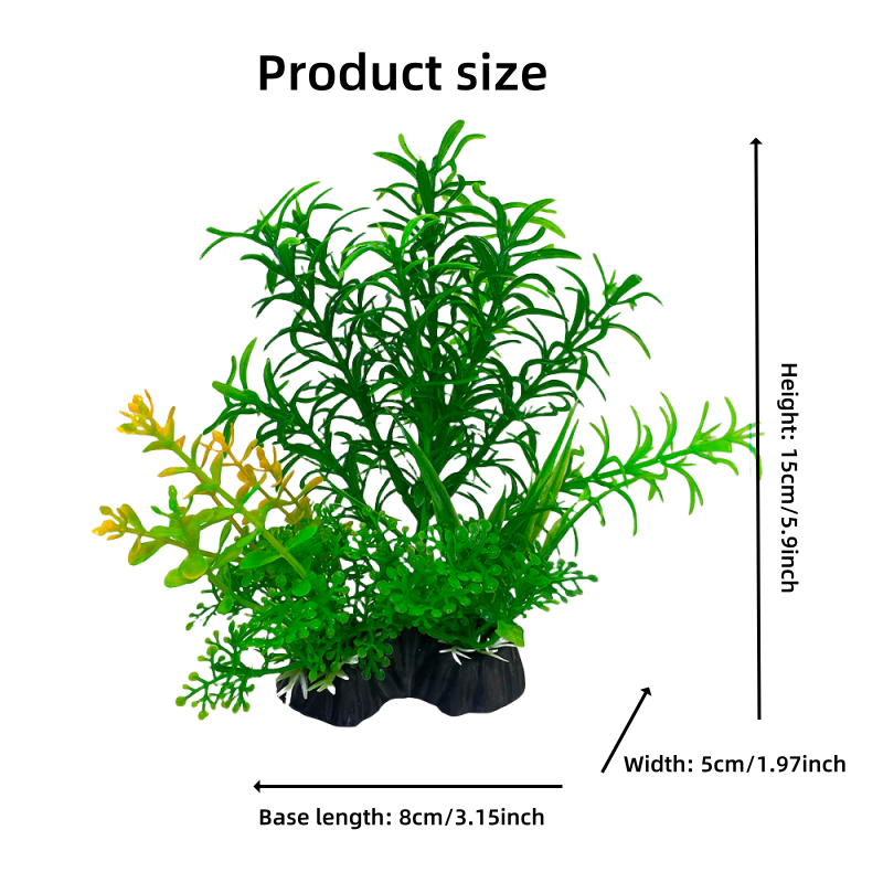 1PCS Aquarium Decor Set - Vibr - Planted Aquarium Materials recension och pris