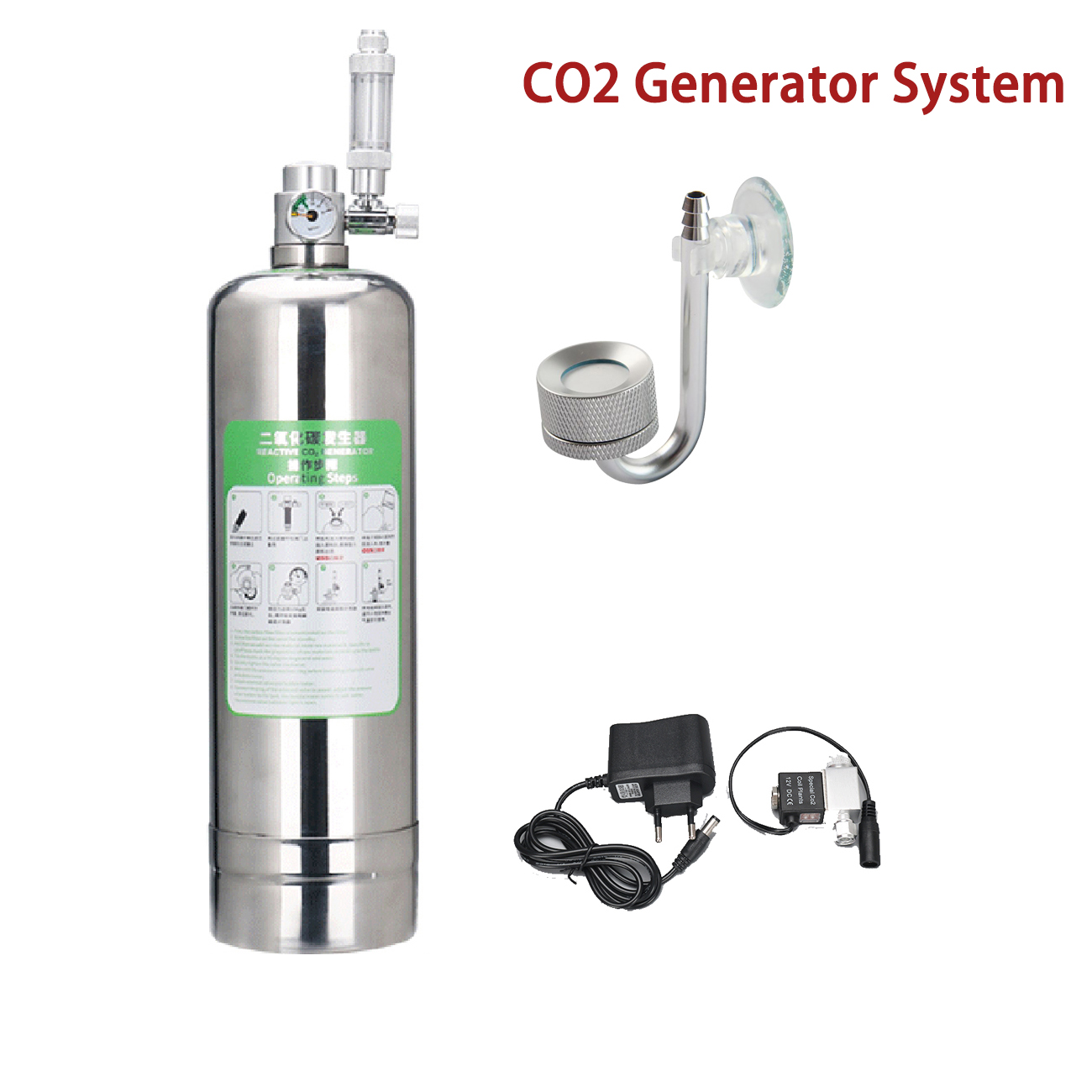 Aquarium CO2 Generator system  - Aquarium Plant Delivery recension och pris