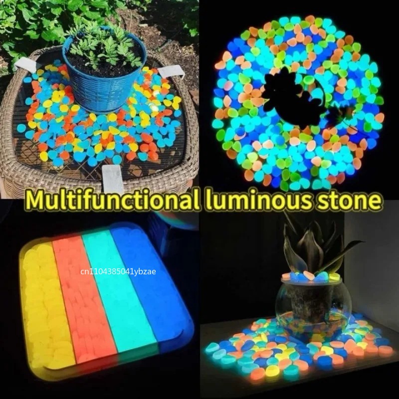 100-800pcs Glow in The Dark Pe - Aquarium Plant In Pot recension och pris
