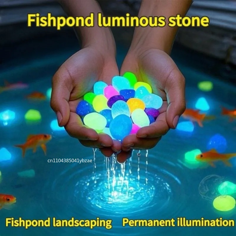 100-800pcs Glow in The Dark Pe - Aquarium Plant In Pot recension och pris