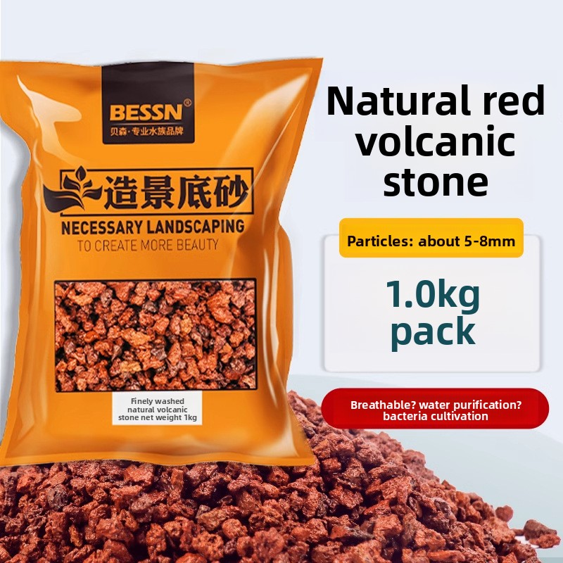 BESSN Volcanic Rock Aquarium S - Aquarium Planted Tank Substrate recension och pris