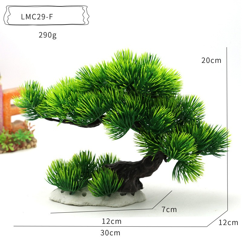 Plastic Water Plants Aquarium  - Aquarium Planted Tree recension och pris