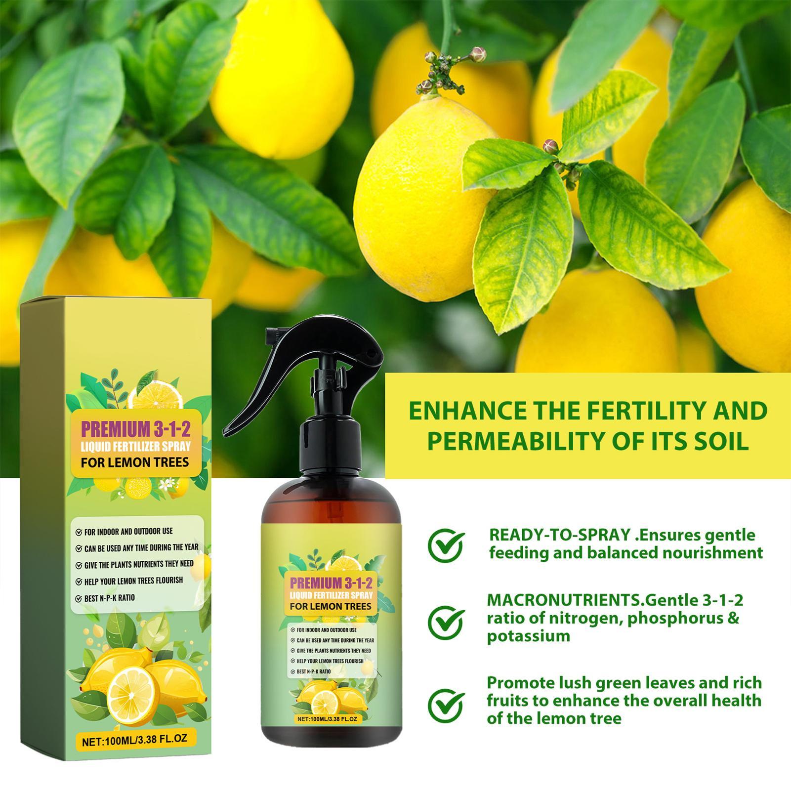 100ml Concentrated Lemon Tree  - Liquid Fertilizer All In recension och pris