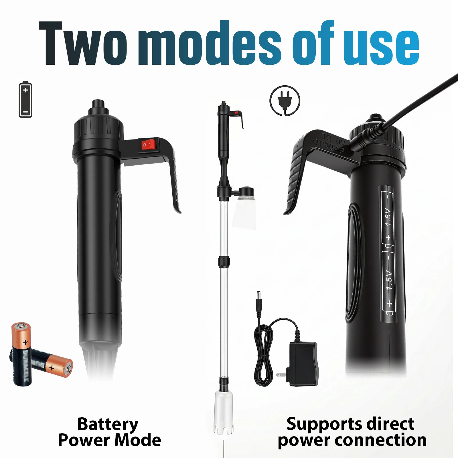 Aquarium Vacuum Gravel Cleaner - Planted Aquarium Cleaning recension och pris