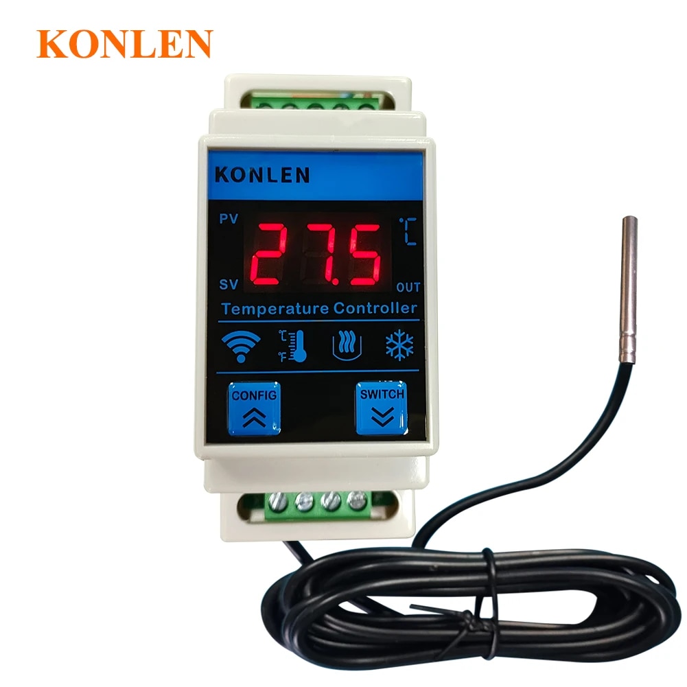Tuya WIFI Temperature Sensor T - Planted Aquarium Temperature recension och pris