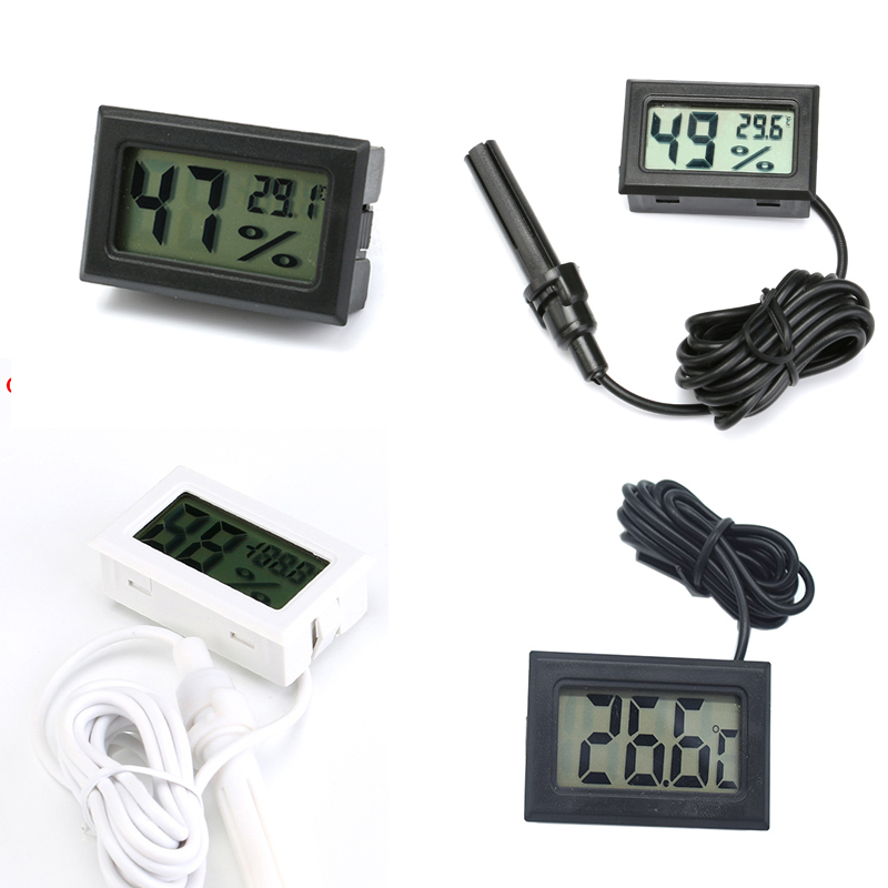 Mini Digital Humidity Meter Th - Planted Aquarium Temperature recension och pris