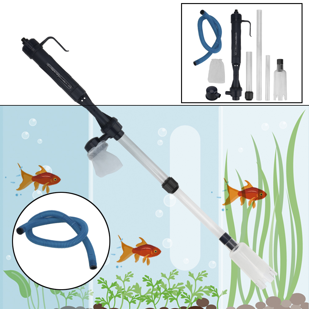 Electric Water Change Pump Gra - Planted Aquarium Cleaning recension och pris