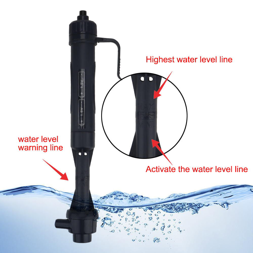 Electric Water Change Pump Gra - Planted Aquarium Cleaning recension och pris