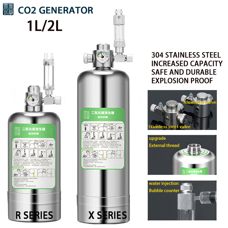 ZRDR Aquarium CO2 Generator Sy - Planted Aquarium Materials recension och pris