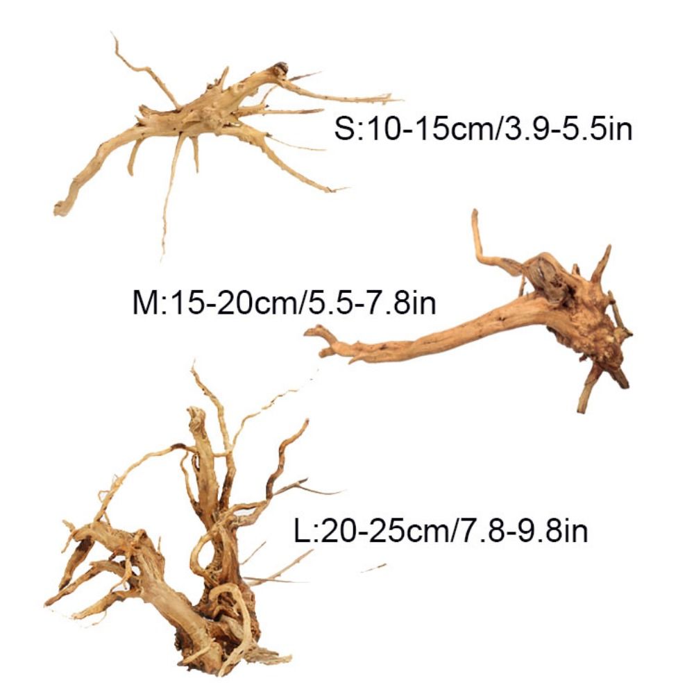 Natural Tree Trunk Aquarium De - Aquarium Planted Tree recension och pris