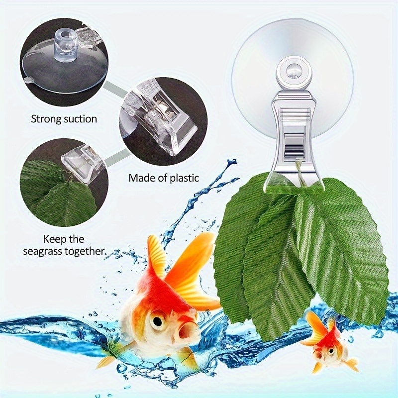 8pcs Fish Seaweed Clip Plant S - Aquarium Plant Nursery recension och pris