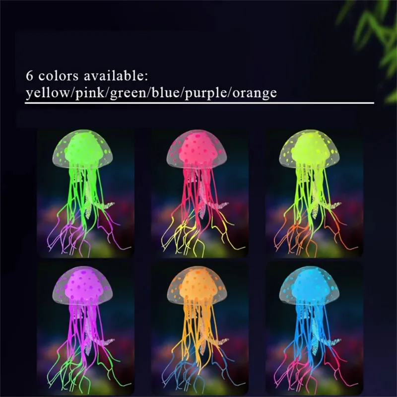 Artificial Swim Luminous Jelly - Aquarium Planted Tank Substrate recension och pris