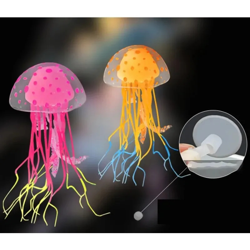 Artificial Swim Luminous Jelly - Aquarium Planted Tank Substrate recension och pris