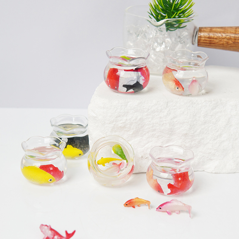 Simulated Plastic Transparent  - Aquarium Plant In Pot recension och pris