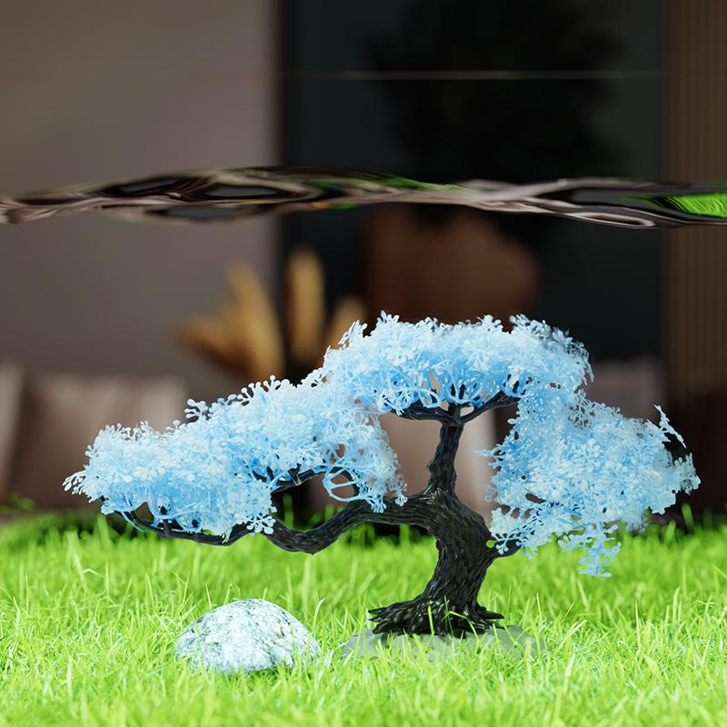 Simulated Tree Artificial Plas - Aquarium Planted Tree recension och pris