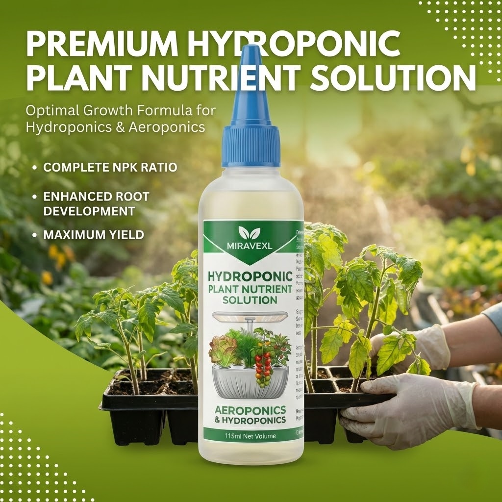 MIRAVEXL Hydroponic Liquid Fer - Liquid Fertilizer All In recension och pris