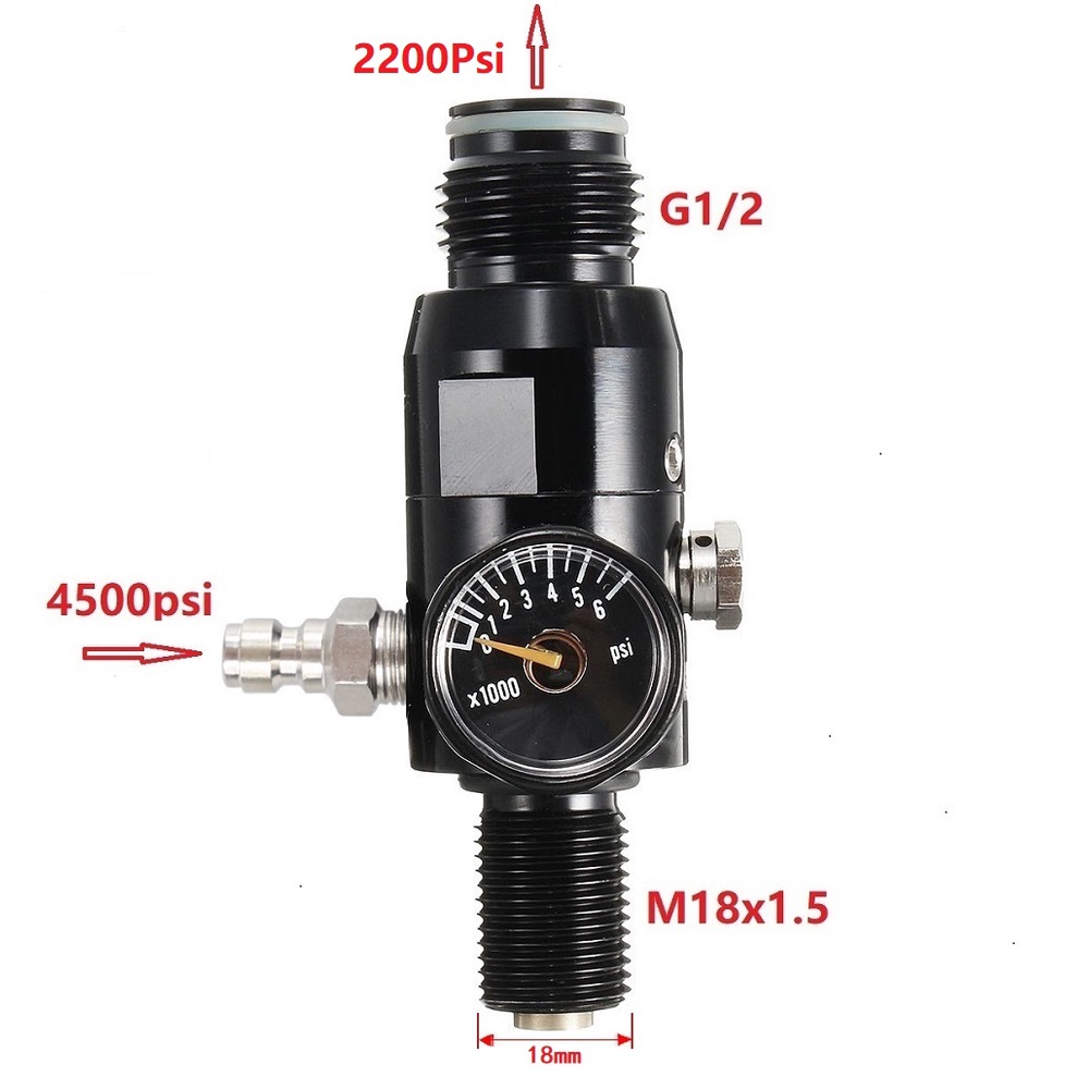 Regulator Valve 5/8-18UNF or M - Aquarium Plant Delivery recension och pris