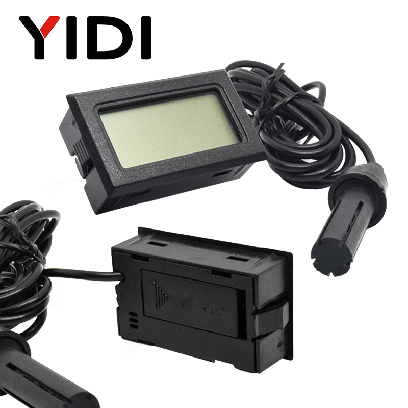 Digital Mini LCD Thermometer H - Planted Aquarium Temperature recension och pris