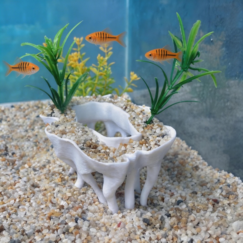 3D printed aquarium plants in  - Aquarium Planted Tree recension och pris