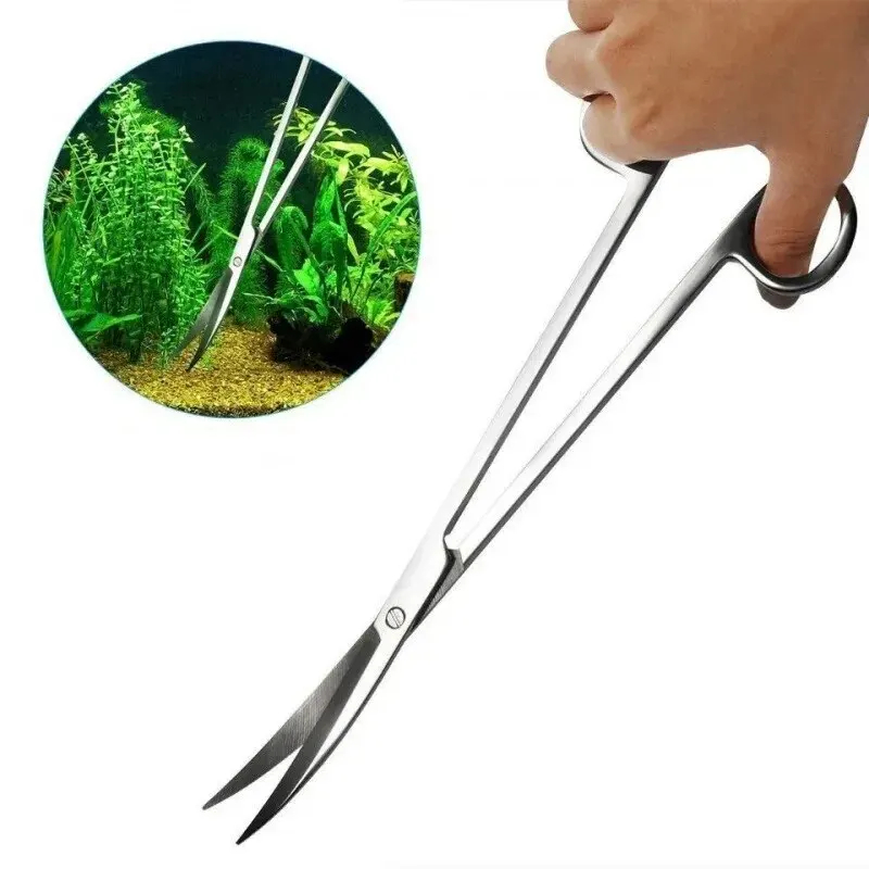 Aquarium Scissors,Extra Long S - Planted Aquarium Cleaning recension och pris