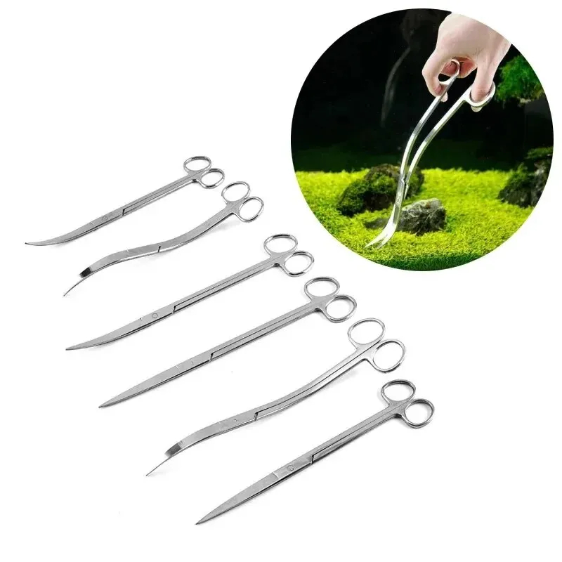 Aquarium Scissors,Extra Long S - Planted Aquarium Cleaning recension och pris