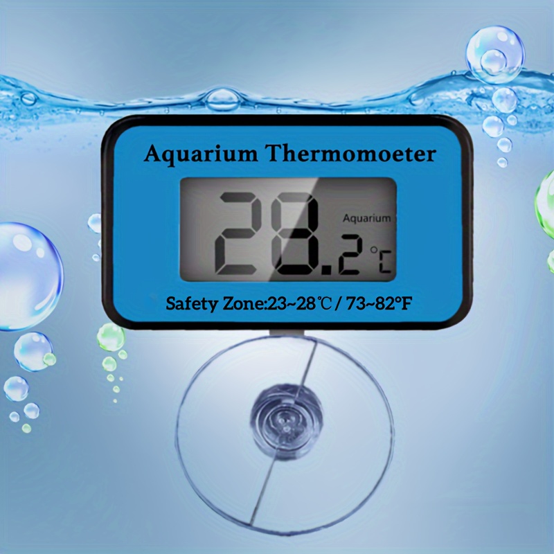 LCD Digital Aquarium Thermomet - Planted Aquarium Temperature recension och pris
