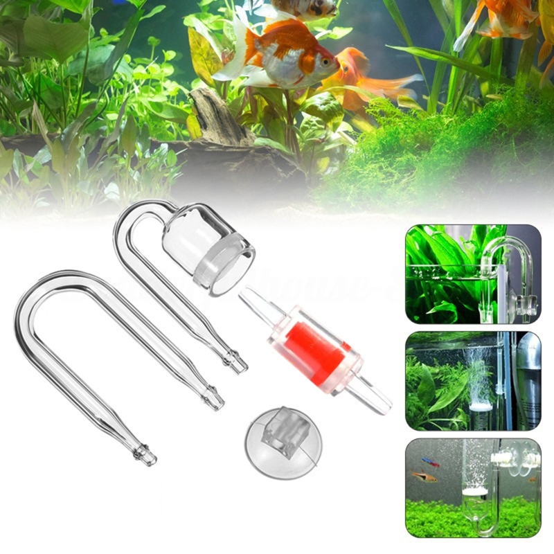 4pcs Set DIY CO2 Diffuser For  - Aquarium Planted Tank Substrate recension och pris