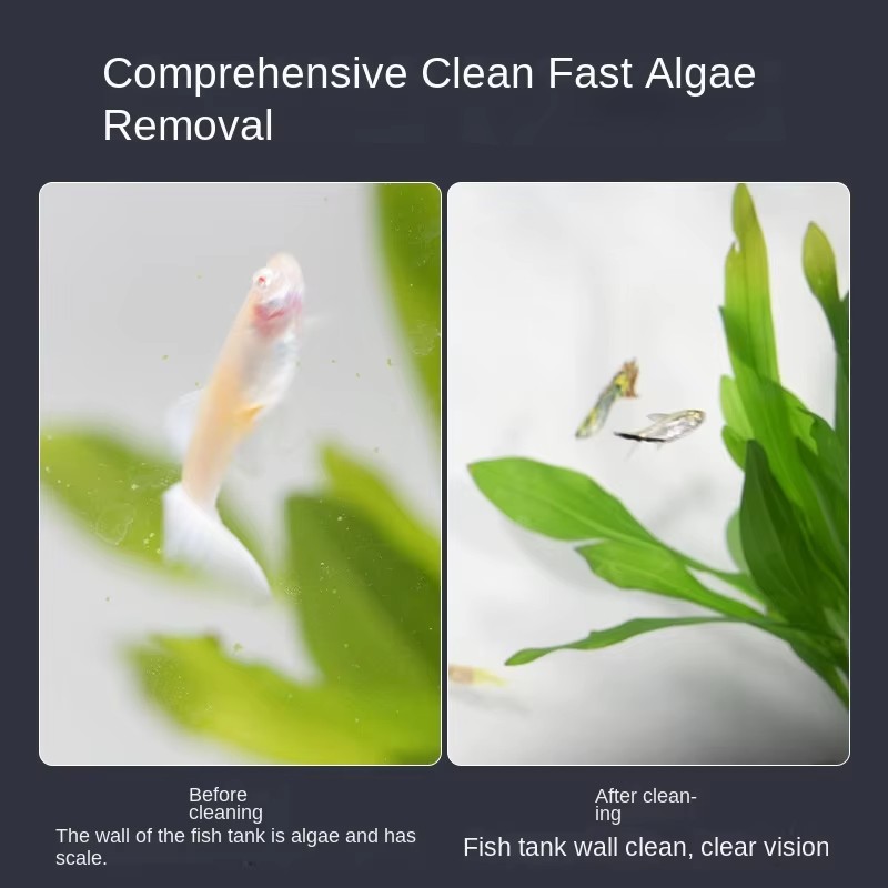 Mini square magnetic brush, st - Planted Aquarium Cleaning recension och pris